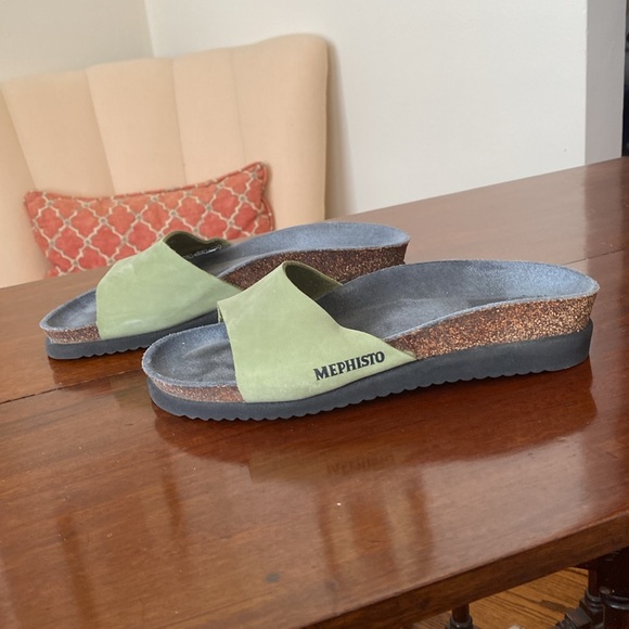 Mephisto Shoes - Mephisto Lime Green Sandals Size 7